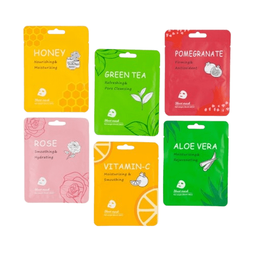 6 in 1 pack Korean SkinCare Moisturizing Sheet Facial Mask