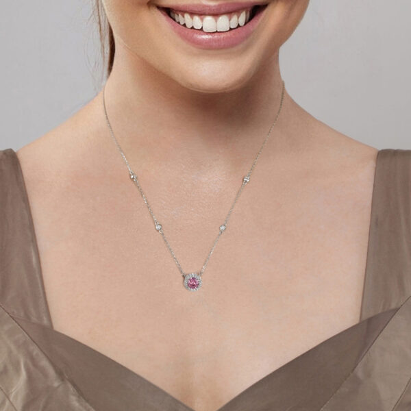 Zircon Stone Fine Jewelry  Necklace - Image 4