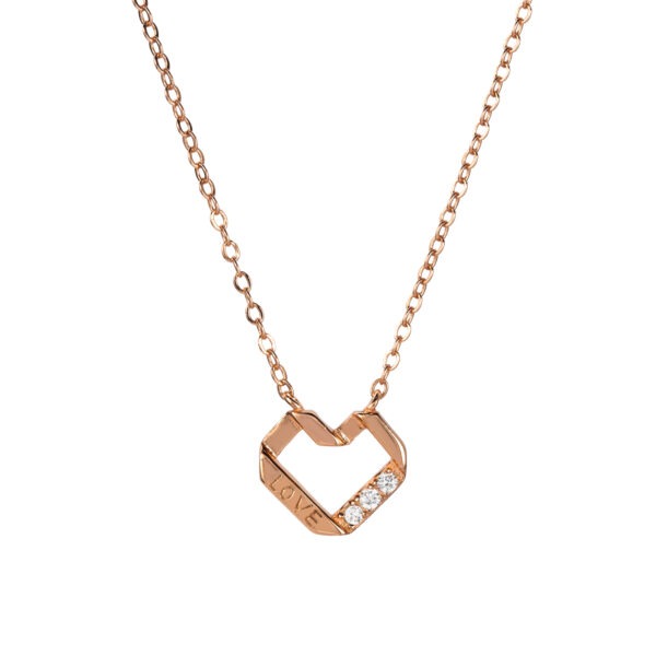 Sterling Silver Heart Necklace