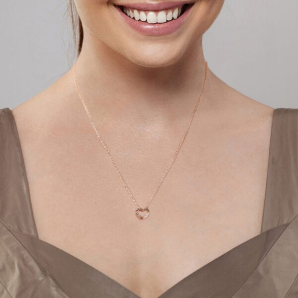 Sterling Silver Heart Necklace - Image 4