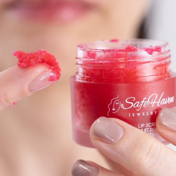 Vegan Lip Scrub Exfoliating and Lip Moisturizer - Image 2