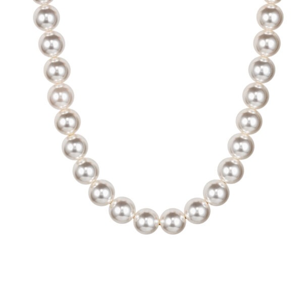 Natural Freshwater Pearl Necklace for Women Gold Plated