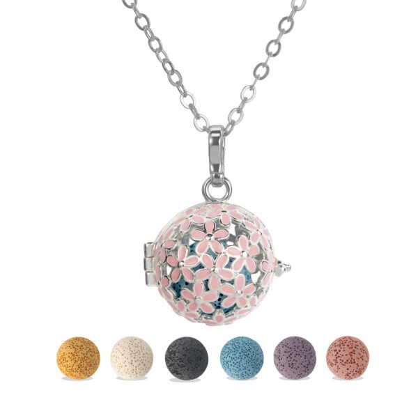 925 Sterling Silver Harmony Aromatherapy Pendant Necklace